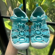 Keen-Kids Moxie Sandal 1026285 Waterfall/Blue Glass รองเท้าเด็กมือสองของแท้ไม่มีกล่อง