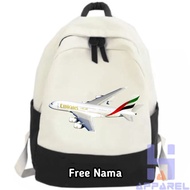 AIRBUS A380 EMIRATES CHILDREN'S PLANE BACKPACK
