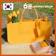 Multipurpose Korean Felt Tote Bag Large Felt Storage Carrier