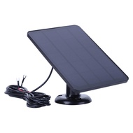 4W 5V Solar Charging Panel 360 Adjustable Bracket Solar Power Panel with 9.8FT Charging Cable for Ring Video Doorbell