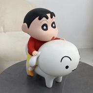 Crayon Shin-Chan Shin-Chan Riding Shin-Chan Merchandise Hand-Made Trendy Play Cartoon Doll Cute Doll