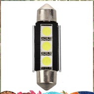 2x SMD LED Festoon 39 mm CANBUS C5W 12V 3 power SMD license plate & Reading Light - For  3 Series 5 
