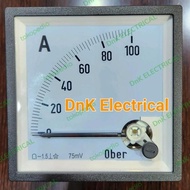 Promo Ampere Meter DC/DC Ampere Meter 100A OBER Brand (60mV/75mV) Discount