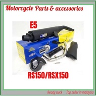 espada exhaust E4 Y15 E5 LC135 V1 - V8 RS150 V1 V2 RSX150 RSV3 ekzos eapada exzos SRL110 SRL115 SRL1