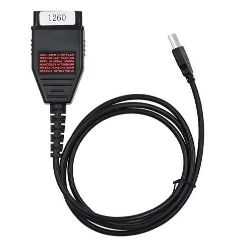 Galletto 1260 With FTDI FT232RQ RL EOBD ECU Programmer Read and Write Car ECU Flasher OBDII Diagnost