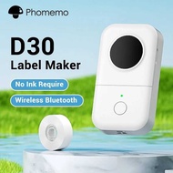 Phomemo D30 Mini Wireless Bluetooth Portable Pocket Label Printer