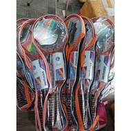 Badminton Racket Pair With 3 Balls. Cheap Badminton Racket