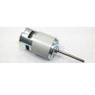 3900rpm 12000rpm DC6V-24V High torque 775 double ball bearing motor With 50 mm threaded shaft For la