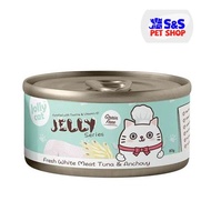 Jolly Cat Jelly Series Fresh White Meat Tuna & Anchovy 80g