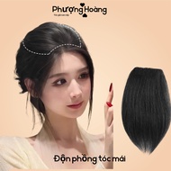 25cm bald wig ️ Puffed clip-in wig to cover baldness