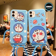Ss159 Case Slingcase Lanyard Doraemon Vivo Y83 Y20 Y12s Y20s Y30 Y50 Y