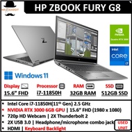 Hp Gaming Laptop & Graphic Designing Laptop ZBOOK Core i7 i9 10th 11th Gen NVIDIA 8GB Gpu Upto 32gb