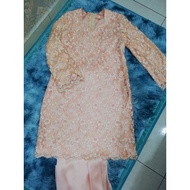 PRE LOVED BAJU LACE warna PEACH 🍑