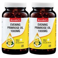 KORDELS EVENING PRIMROSE OIL 1000MG 100S X 2