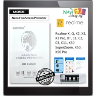 [Realme Q | X | XT | X2 | X3 | X3 | C1 | C2 | C3 | C11 | X3 SuperZoom| X50 | Pro] MOSS Nano Film Scr
