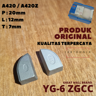 MATA WIDIA YG6 A420 KANAN KIRI / PAHAT WIDIA YG-6 A420Z / YG6 A420 / Mata Widia Carbide / Pahat Widi