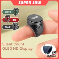 S9 Smart Digital Tasbih OLED Display Silent Auto Lock Type C Rechargeable Tasbih Cincin Zikir 计数器
