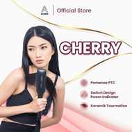 Catokan AIUEO Cherry 2519 Catok 3 in1 Curly Hair Straightener Catok Viral Termurah