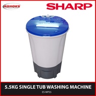 Sharp ES-WP55 Washing Machine / 5.5kg Single Tub Washing Machine / Sharp washing machine