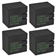 V23084-C2001-A303 Automotive Relay (Pack of 4) - Compatible with BMW E46 3-Series, M3, E83 X3, E52 Z