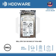 Dell 2TB 7.2K 12G 2.5 SFF SAS HDD // 0FVX7C // FVX7C // ST2000NX0433 // 1VD200-150