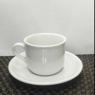 Cangkir / gelas set SANGO KERAMIK TEBAL putih MIRIP NIKURA 055012