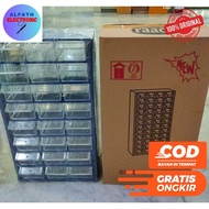 RAACO RACCO 24-SLOT Component Rack, 24-SLOT Iron Drawer Rack, Good Quality