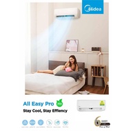 [FREE $200 EZILINK CARD] 5 TICKS MIDEA R32 ALL-EASY-PRO INVERTER SYTEM 2 AIRCON + FREE 72 MONTH WARRANTY + FREE DELIVERY