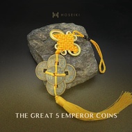 Hoseiki The Great 5 Emperor Coins Home FS Ornament Decor