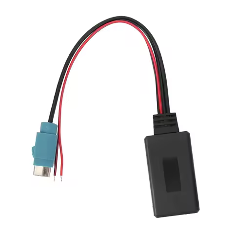 AUX‑IN Adapter Easy Operation Bluetooth AUX‑IN Cable for Car Replacement for Alpine CDE-9882Ri CDA-9