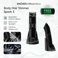 【COD】Enchen Spark 3 Pemangkas Elektrik Rambut Badan Body Hair Trimmer Epilator For Men Women 100% Wa