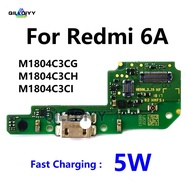 1pcs For Xiaomi Redmi 6A USB Charging Connector Board Dock Charger Port Flex Cable Replacement Parts
