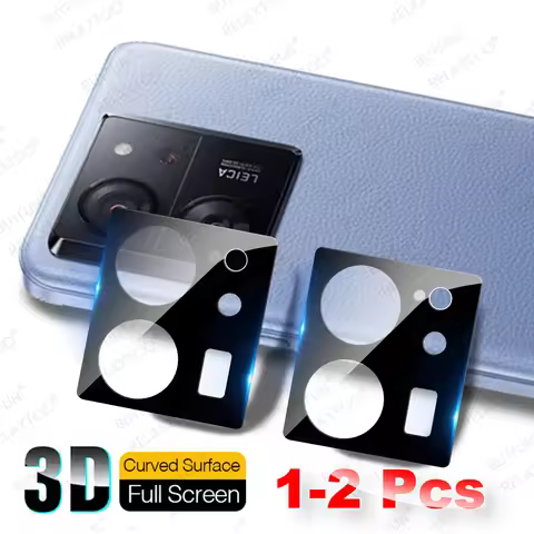 1-2Pcs 3D Camera Screen Protector Glass For Xiaomi 13T Pro Lens Protective Cover Cap Xiomi Mi 14T 14