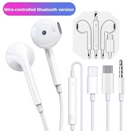 New Lightning Wired earphone In-Ear headset for iPhone X XS MAX XR 11 12 13 14 Pro Max Type c earpho