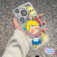 Cute Graffiti Boy Phone Case For Redmi K80 K70 K70E K60 K50 K50i K40 Gaming K40s K30 Ultra K30i K20 