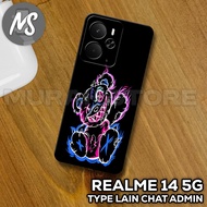 Softcase rubber REALME 14 5G/MS37 HORROR motif/case REALME 14 5G/casing REALME 14 5G /silicone