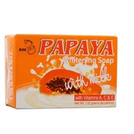 RDL Papaya Whitening Soap with Sunscreen/Milk 135g
