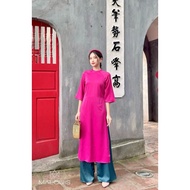 MALOUIS silk ao dai Set [ao dai + ao dai]