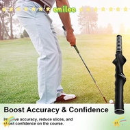 EMILEE Golf Swing Training Grip, Black Left-Handed Golf Club Grip,  Universal Right-Handed Golf Trai