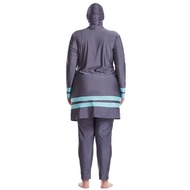 Ready stock!! XL-6XL Baju Renang Muslimah Swimsuit for Women 3 Pieces Swimwear Plus Size
