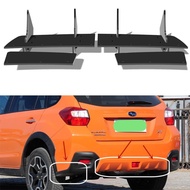 For Subaru XV Crosstrek 2013--2019 Year Rear Diffuser Bumper Lips Spoiler Splitter Body Kit Accessor