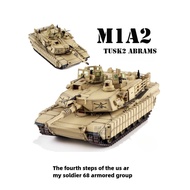 Panzerkampf Iron Flow Finished 1/72 American M1A2 TUSK2 M1 Main Battle Tank, Sand Color, Reaper**&*
