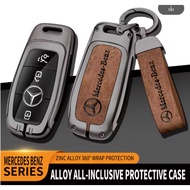 Car TPU Zinc Alloy Key Case Bag For Mercedes-Benz A B C E S G-Class CLA CLS EQA EQB EQC GLA GLB GLC 