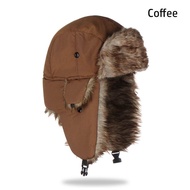 Outdoors Earflap Fur Russian Ushanka Winter Cap Ski Hat Winter Hats