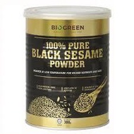 BIOGREEN 100% PURE BLACK SESAME POWDER 300G