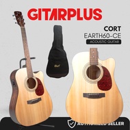 CORT Earth60CE Acoustic Electric Guitar | Gitar Akustik Elektrik
