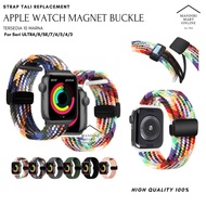 Apple Watch Nylon Magnetic Buckle 38/40/41mm 44/45/49mm Iwatch Series Ultra Latest