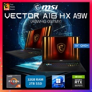 MSI Vector A18 HX A9WHG-097MY (R9-9955HX/32GB/2TB SSD/18" QHD+ (2560x1600)/RTX5070 Ti 12GB GDDR7/W11