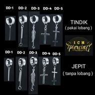 IP-E KOREAN MEN'S EARRINGS BTS/ CLIP EARRINGS HITS EARRINGS EARRINGS FOR MEN