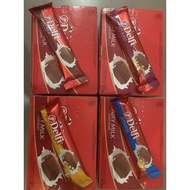 DELFI BAR 25 GR ( BOX / 15 PCS ) MEDE - DAIRY MILK - ALMOND - FRUIT&NUT